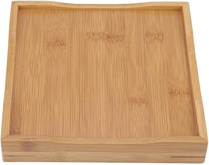 Wood Serving Tray,Mini Wood Chinese Gongfu Tea Set Table Tray for Home Office Restaurant Reception Room
