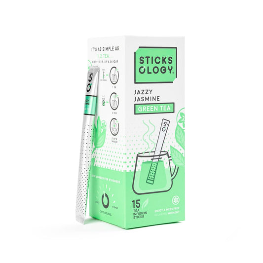 Sticksology Jazzy Jasmine Tea Sticks - Green Tea