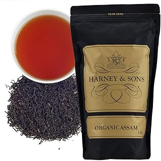 Harney & Sons Organic Assam Loose Leaf Tea, 16 oz