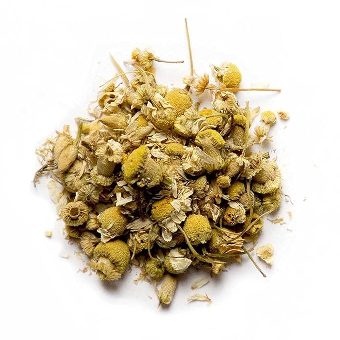 Organic Chamomile Whole Flower, Loose Leaf, Tea Leaves, 4oz