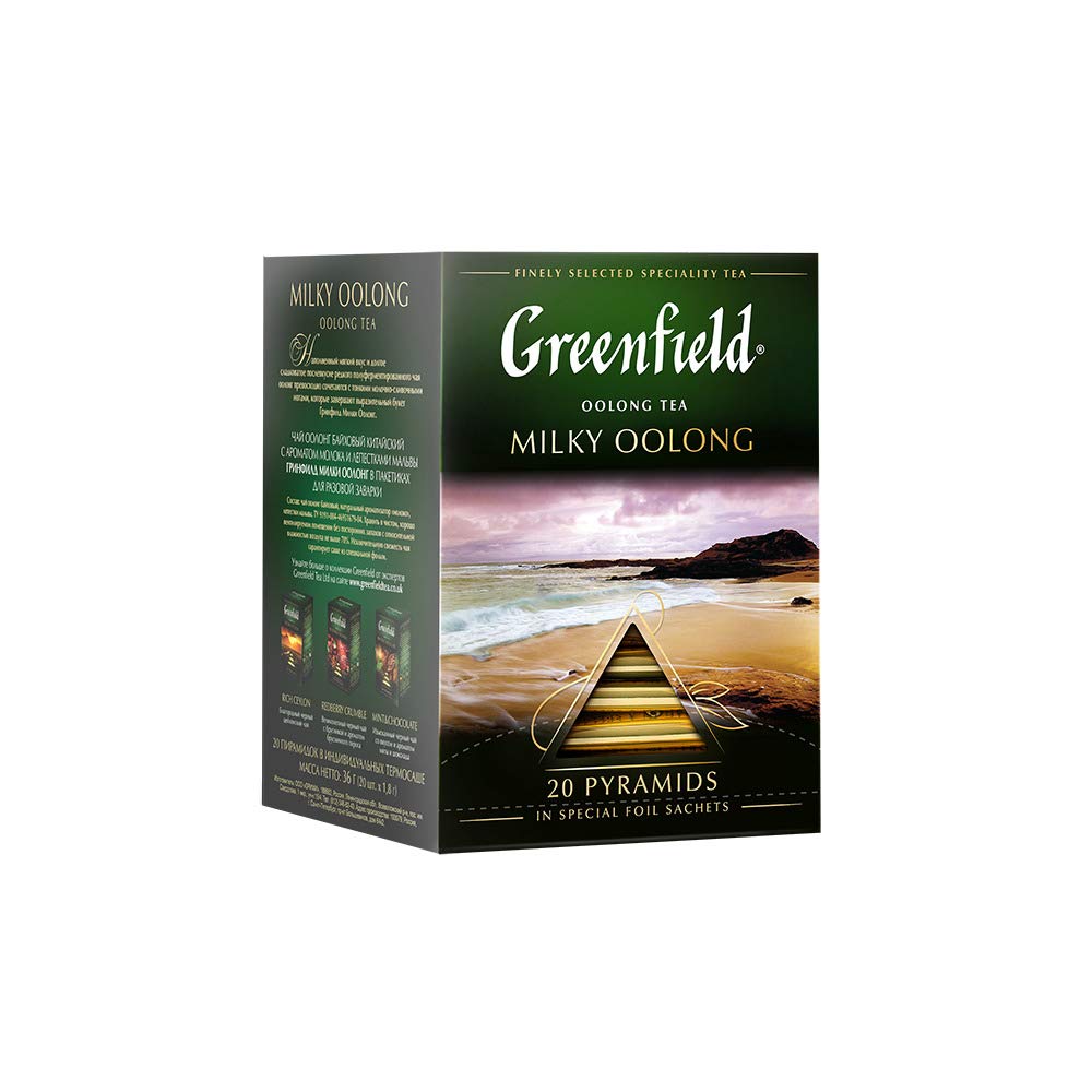 Greenfield Tea, Milky Oolong, 20 Count