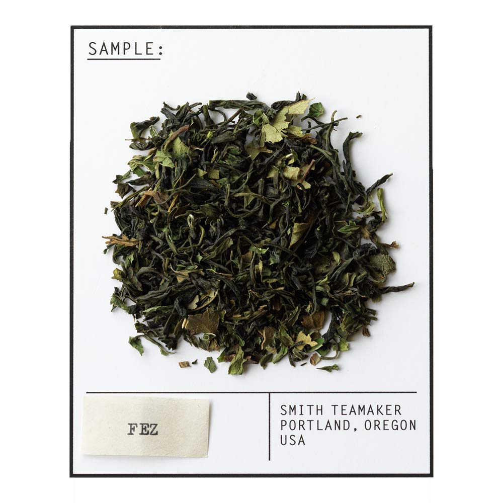 STEVEN SMITH TEAMAKER Smith Teamaker Fez Blend No. 39 (Full Leaf Green Tea), 1.3 Oz, 15 Bags