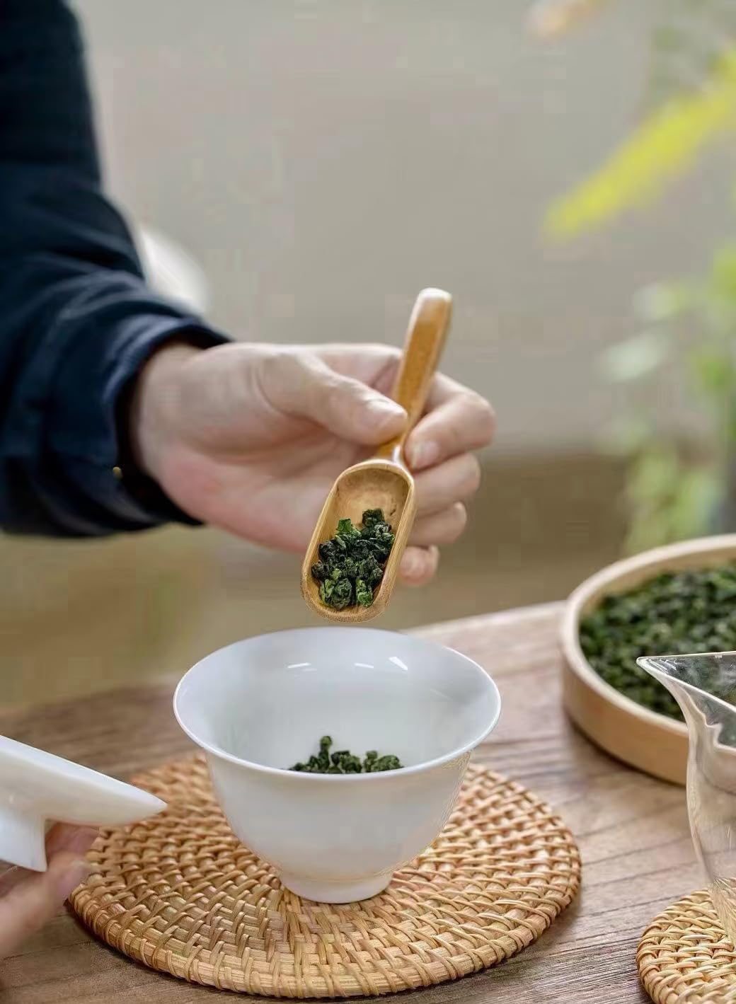 MOORCHOCO TieGuanYin Oolong Tea Loose Leaf, Iron Goddess of Mercy, 8.81 oz-250g, From Anxi Fujian (铁观音250g)