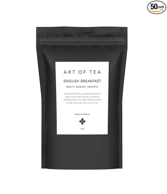 Art of Tea, Organic English Breakfast Tea (Refill - 4oz)