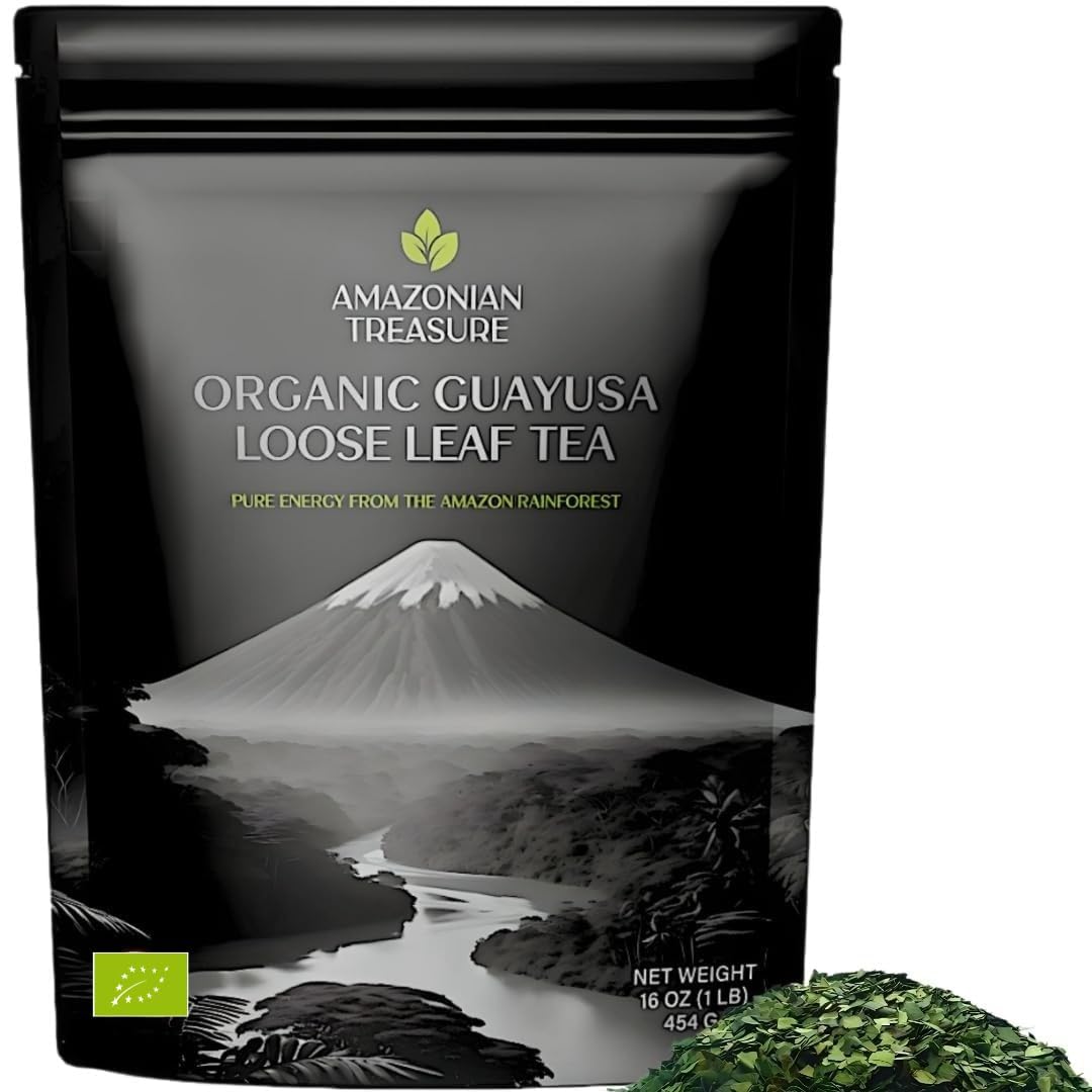 Amazonian Treasure Organic Guayusa Loose Leaf Tea
