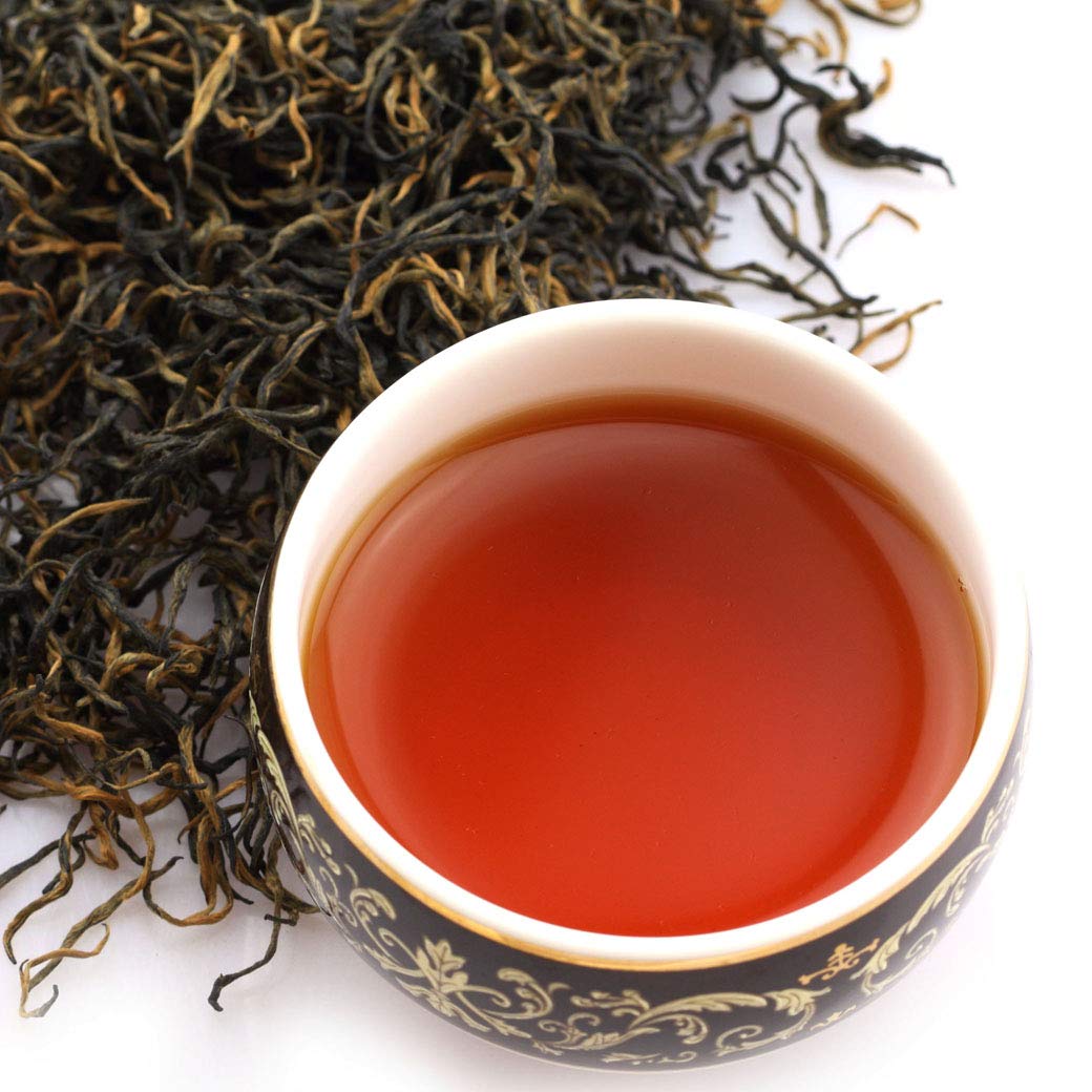 GOARTEA Lapsang Souchong Black Tea - No Smoky - 100g / 3.5oz Premium Grade - Traditional Chinese Tea Loose Leaf - Golden Buds