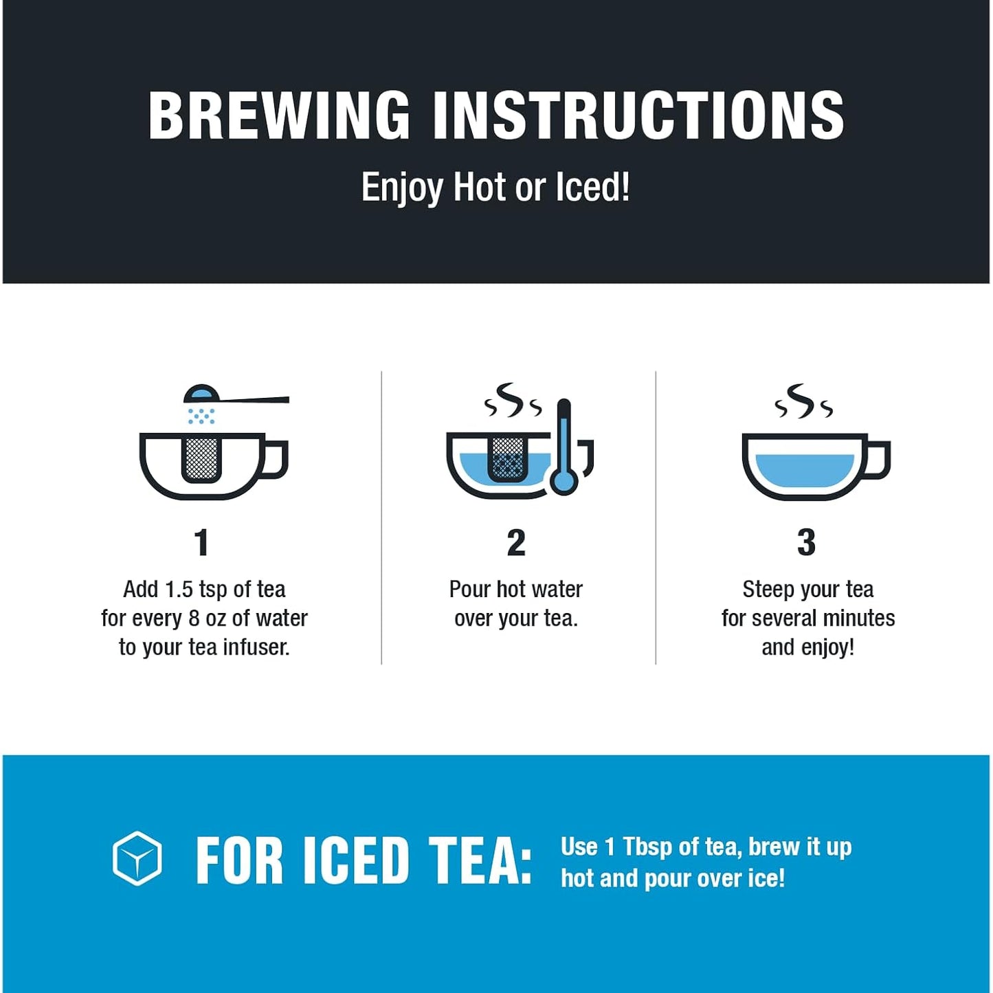 Tiesta Tea - Eternity Sampler Dry Flight Set, Loose Leaf, High to No Caffeine, Makes Hot & Iced, Assorted Tea Sets with Herbal, White, Fruit Blends & More, 9 Resealable Sample Pouches