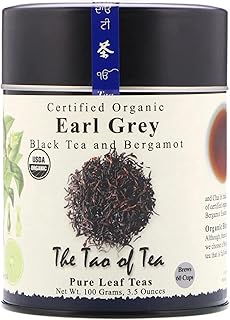 The Tao of Tea, Earl Grey Black Tea, Loose Leaf, 3.5 Ounce Tin