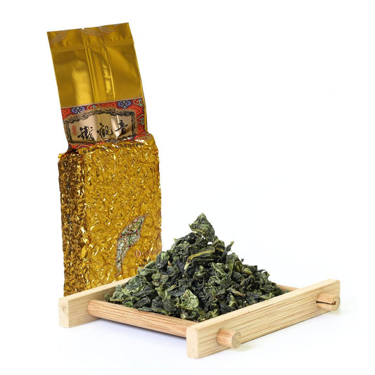 GOARTEA Tie Guan Yin Oolong Tea - 250g / 8.8oz Nonpareil Supreme Grade - Anxi Tieguanyin Chinese Oolong Loose Leaf - High Mountain Fujian Iron Goddess