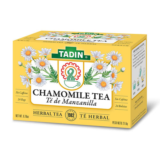 Tadin Manzanilla Chamomile Tea, 24 ct (Pack of 2)