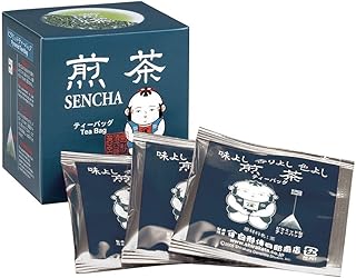 [Den's Tea] Pyramid Teabags, Authentic Japanese Sencha, Pack of 16 (Sencha)