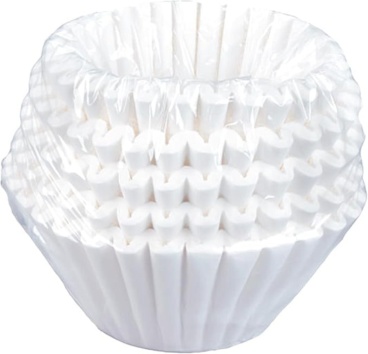 Katy's Extra Large Coffee Filters (12.5” x 4.5” Inch) Fits 1.5 to 3 Gallon Commercial Machines - Premium Quality, Tall & Wide, No Coffee Ground Overflow - Made for Restaurants & Cafes (Bulk Pack)