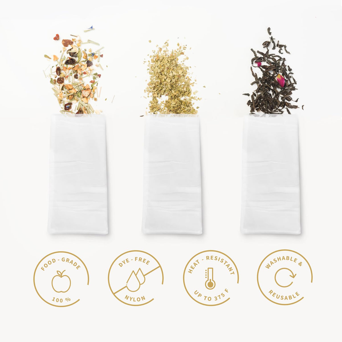Gutenberg's Dank Pressing Co. tough 2x4 inch micron filter bags 10-100 Pack (10-Pack, 90)