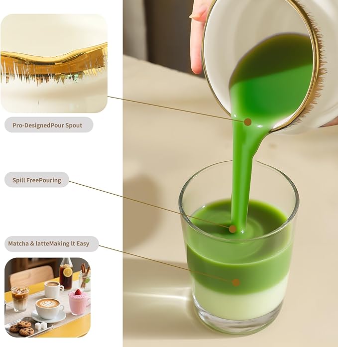 Matcha Whisk Set: Includes Bamboo Whisk, Matcha Bowl, Cute Stand, Bamboo Scoop, Scoop Rest