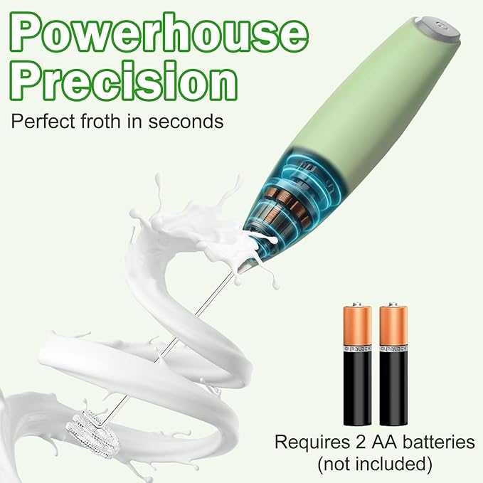 MONOJOY Electric Matcha Whisk Set 4 PCS Matcha Making Kit Powder Mixer Electric Milk Frother Traditional Tea Scoop Chashaku, Spoon, Sifter, Durable Coffee Stirrers Maker Tools Gift for Lovers Beginner