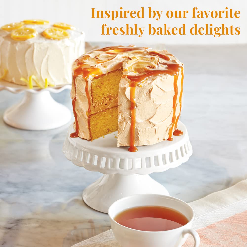 The Republic of Tea Cuppa Cake Strawberry Shortcake Herbal Tea, 36 Count | Caffeine Free. Suitable for day or evening sipping. Bright with a tart finish. Gluten Free and Kosher. Made with hibiscus.