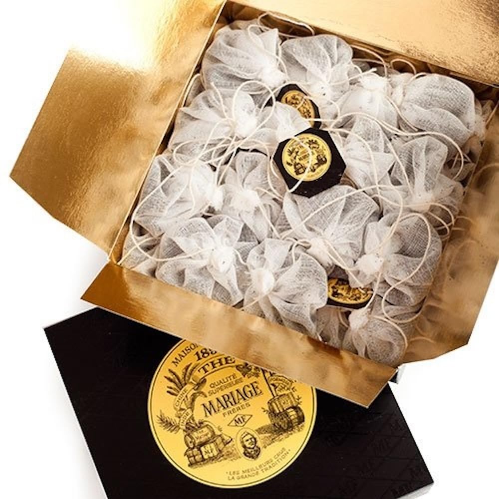Mariage Freres - French Breakfast Tea - Box of 30 Traditional French Muslin Tea Sachets