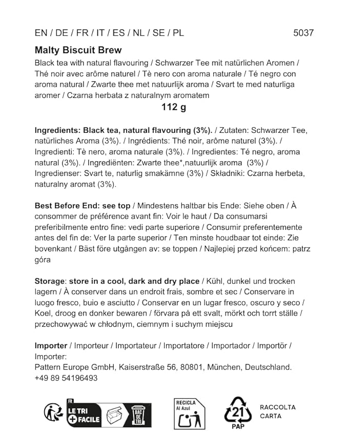 Yorkshire Tea Biscuit Brew Tea Bags, Pack of 4 (total of 160 tea bags)