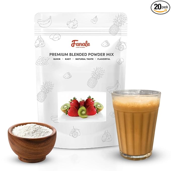 Fanale Premium Milk Tea Flavoring Powder, Perfect for Baking, Smoothies, Desserts and Drinks, Instant Flavoring Powder for Boba Milk Tea
