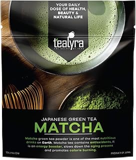Tealyra - 8oz - Japanese Premium Matcha Green Tea Powder - Quality - Izu peninsula, Tokyo - Best Healthy Drink - 220g