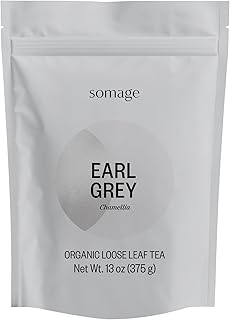 Chamellia Organic Earl Grey Tea Loose Leaf - 13oz (375g)(Camellia Sinensis) Single unit