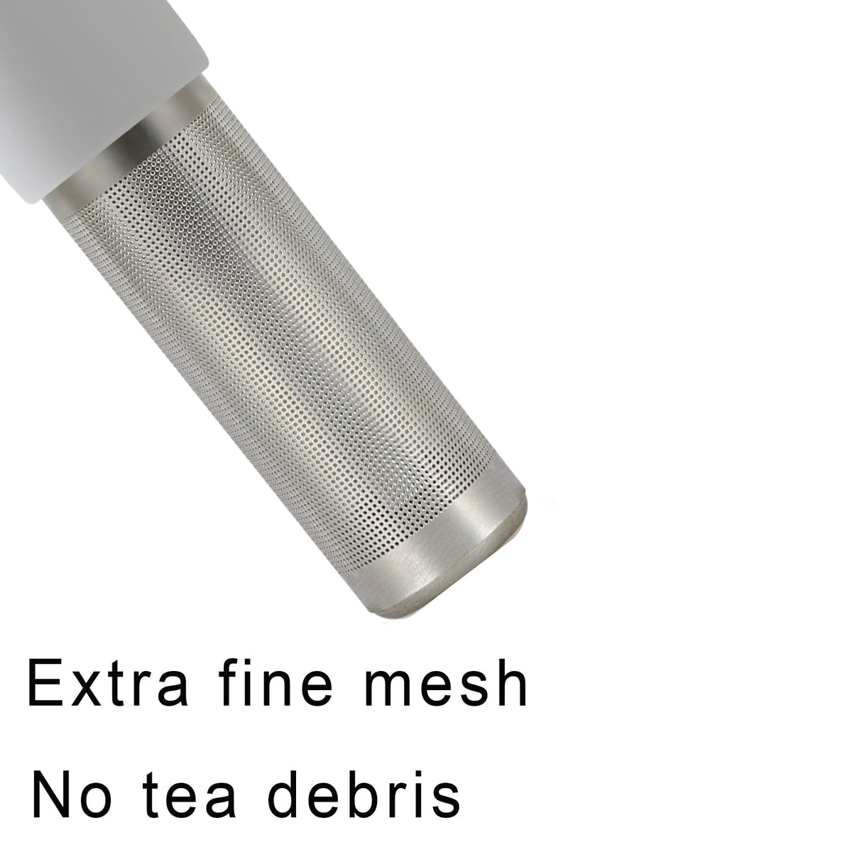 Leden Tea Infuser for Loose Leaf Tea Extra Fine Mesh Tea Steeper Gray
