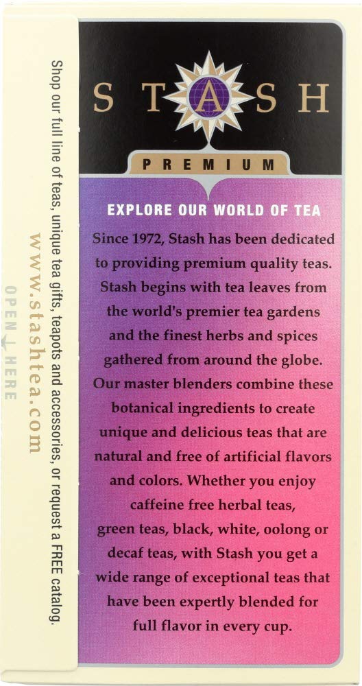Double Bergamot Earl Grey Tea, 18 Bags by Stash Tea (Pack of 2)