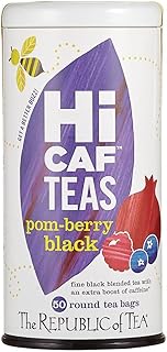 The Republic of Tea — HiCAF Pom-Berry Black Tea, 50 Tea Bags, High in Caffeine