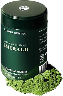 Midori Spring EMERALD - Ceremonial Matcha, Premium Conventional Japanese Matcha Powder 100g