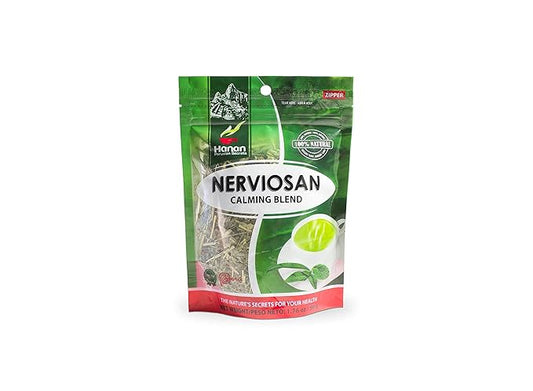 Hanan Peruvian Secrets Nerviosan Herbal Tea – 100% Natural Blend, 1.76oz / 50g