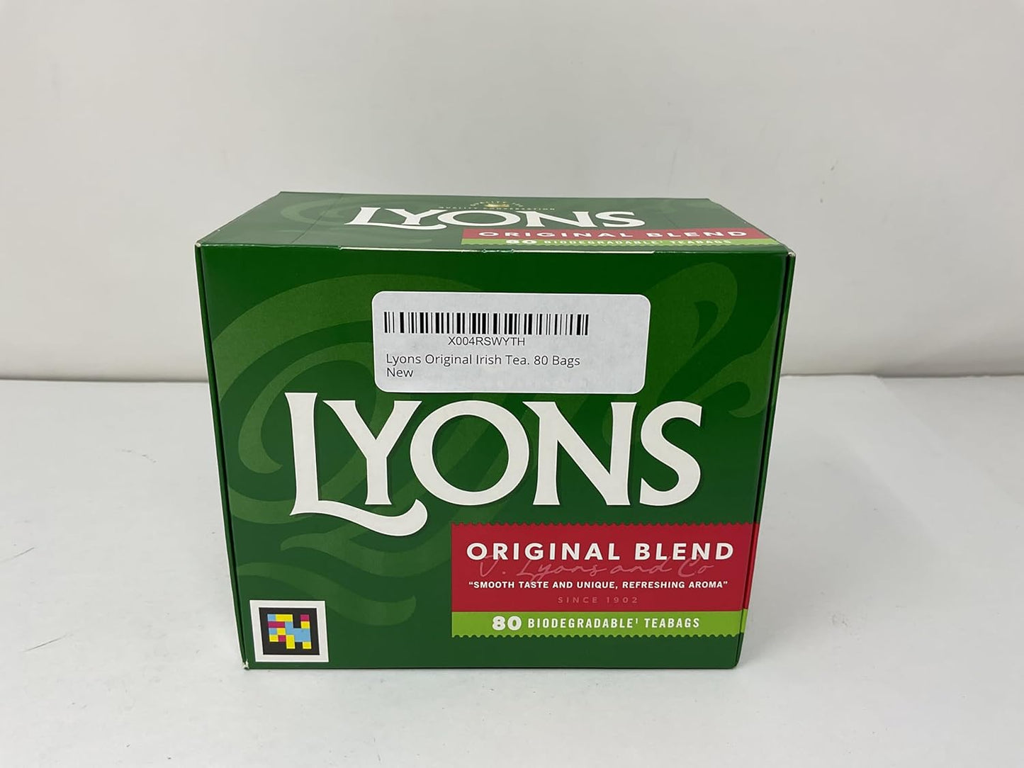 Lyons Original Irish Tea. 80 Bags