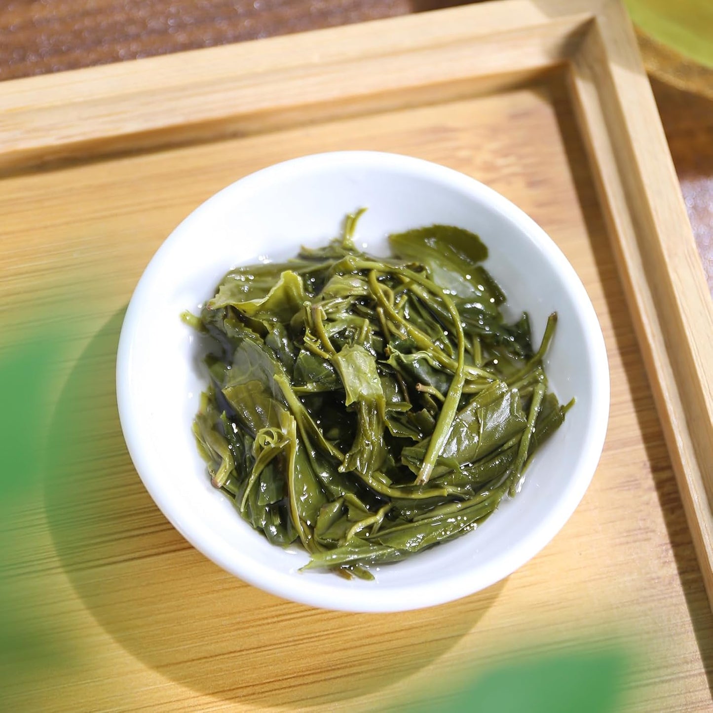 FullChea - Maojian - Chinese Yunwu Green Tea - Green Tea Loose Leaf - Mao Jian Tea - Refreshing Brisk - Improve Focus (8.8oz / 250g)