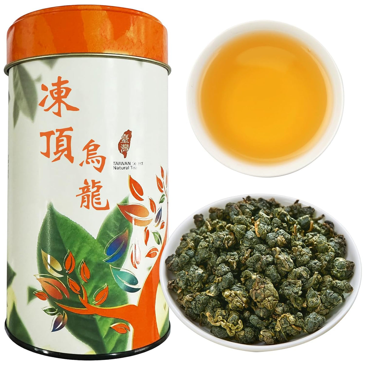 Yuexi Taiwan Oolong Tea Loose Leaf Taiwan High Mountain Oolong Tea 台湾茶 乌龙茶 5.3oz/150g