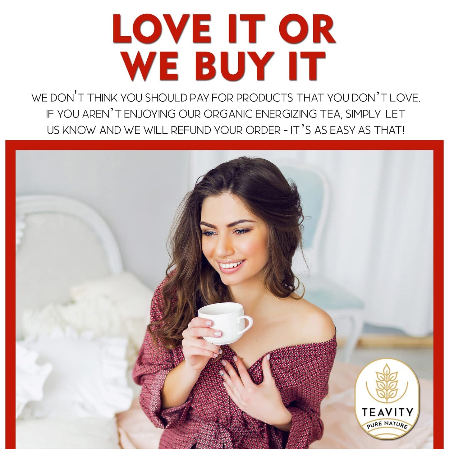 Organic Ashwagandha Tea Pods for Keurig with Ginger, Licorice, Organic Hibiscus Sabdariffa, Rosehip, &amp; Lime - Decaf Herbal Tea - Energizing Tea by Teavity (12 Count (Pack of 1), Organic Energizing Tea)