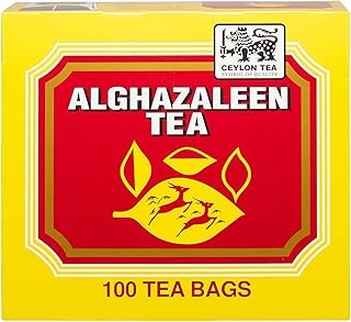 Alghazaleen Pure Ceylon Black Tea Bags 100 x 2g Tea Bags in Box