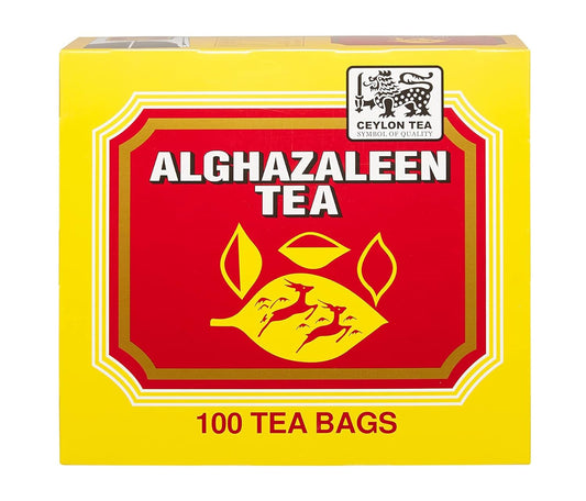 Alghazaleen Pure Ceylon Black Tea Bags 100 x 2g Tea Bags in Box