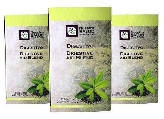 Digestive Tea Herbal Blend Digestivo Filter Tea Value Park (60 Tea bags)