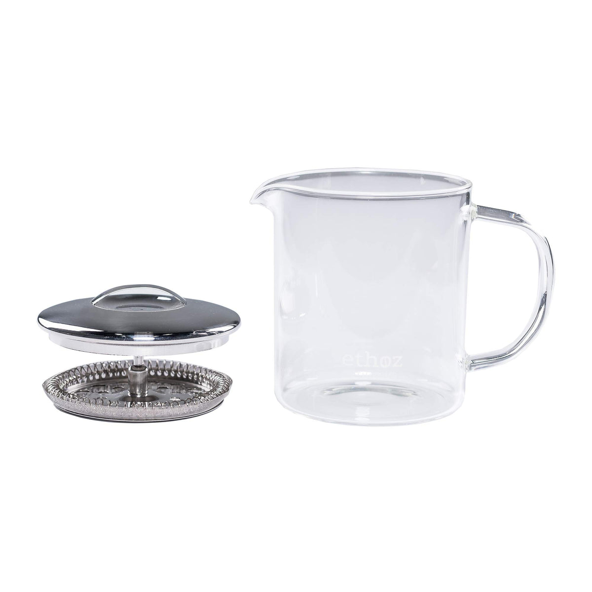 Ethoz by Planetary Design Borosilicate Glass Tea Brewer, Loose-Leaf Infuser