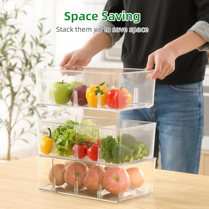 Pantry Organizers and Storage,Kitchen Organizers and Storage for Fridge,Drawer and Refrigerator - Spice Organization for Cabinet
