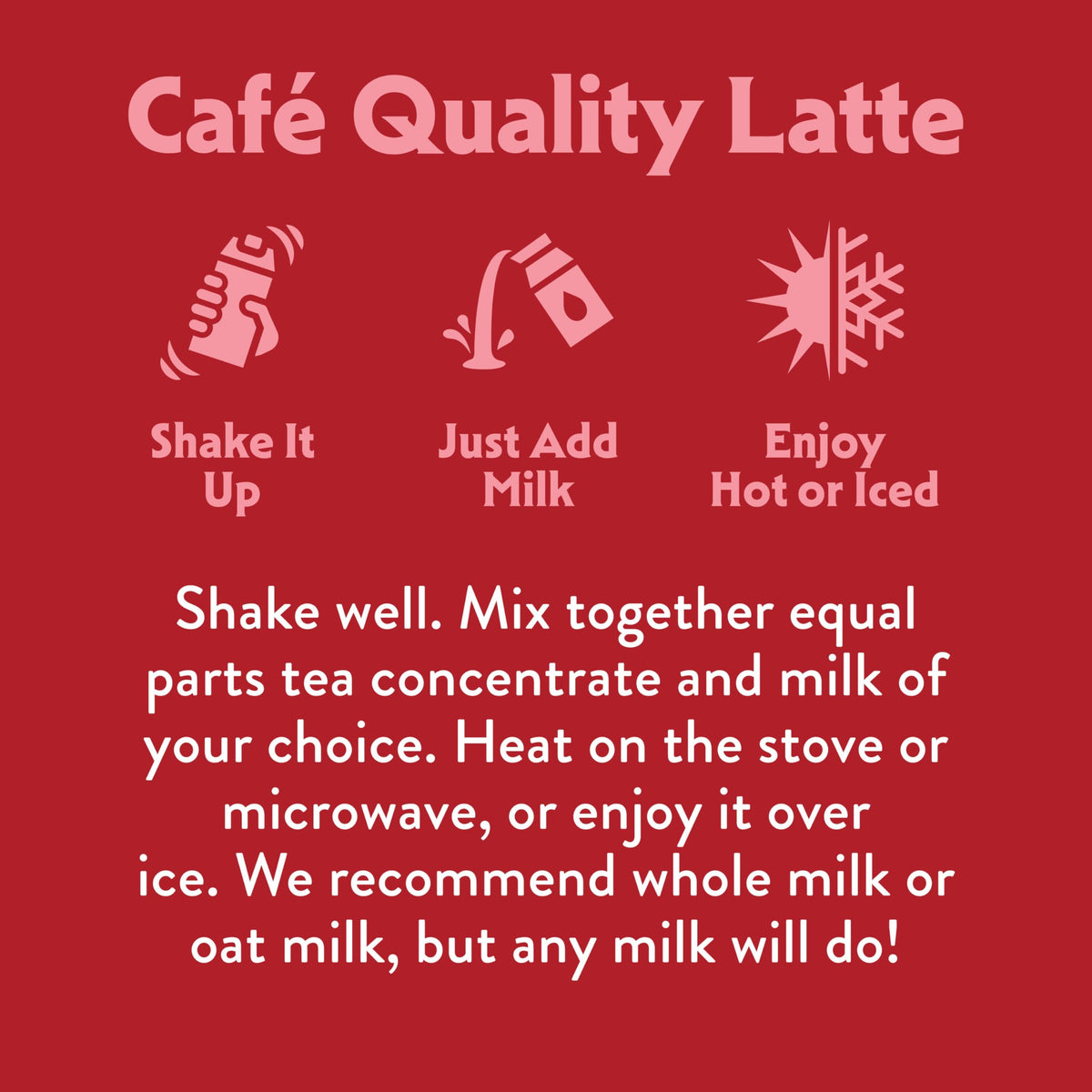 STASH Double Spice Chai Latte - Dairy Free Plant Based Tea Concentrate - Caffeinated - 32 fl oz, 5 Servings (Pack of 6)