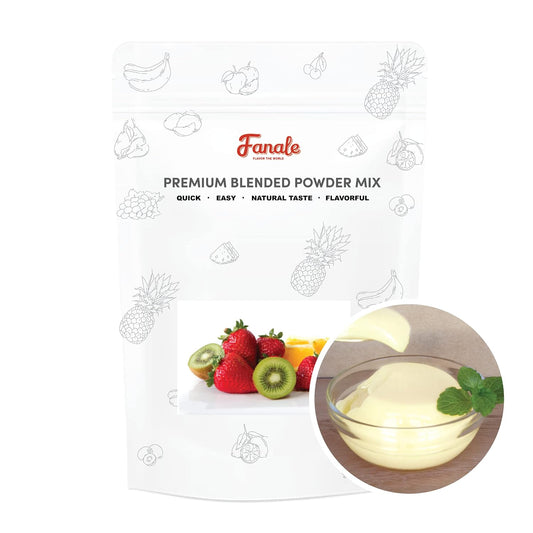 Fanale Egg Pudding Milk Tea Powder, Instant Flavoring Powder, 2.2lbs Pk-1 | Instant Flavoring Mix Perfect for Boba Milk Tea, Smoothies, Baking &amp; Desserts. Rich &amp; Creamy Beverage Powder, Easy to Prep
