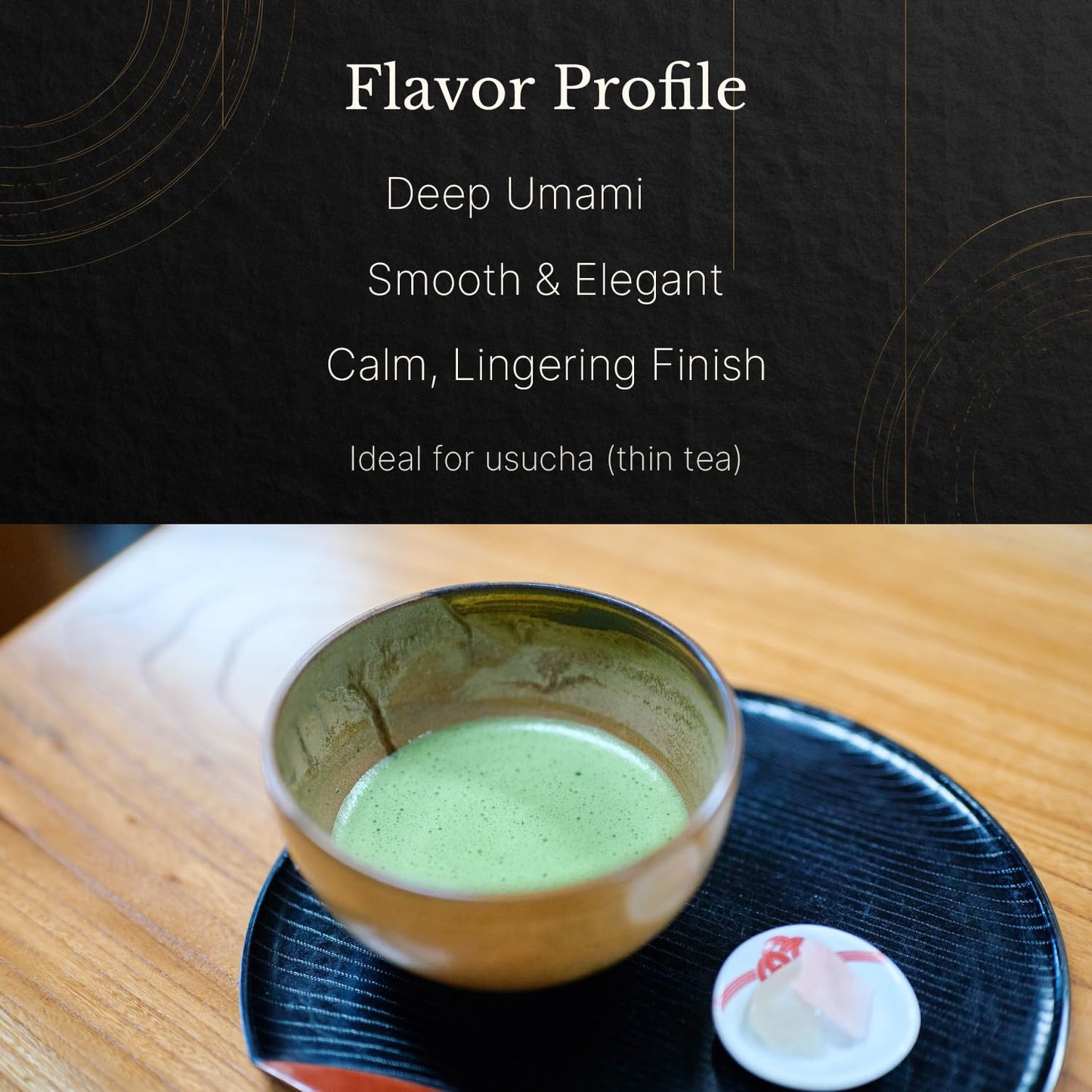 TAKENAKAEN SASHICHI Fujikaze Ceremonial Grade Matcha Powder, First Harvest Japanese Matcha Green Tea, Made in Japan, 30g / 1.06 oz