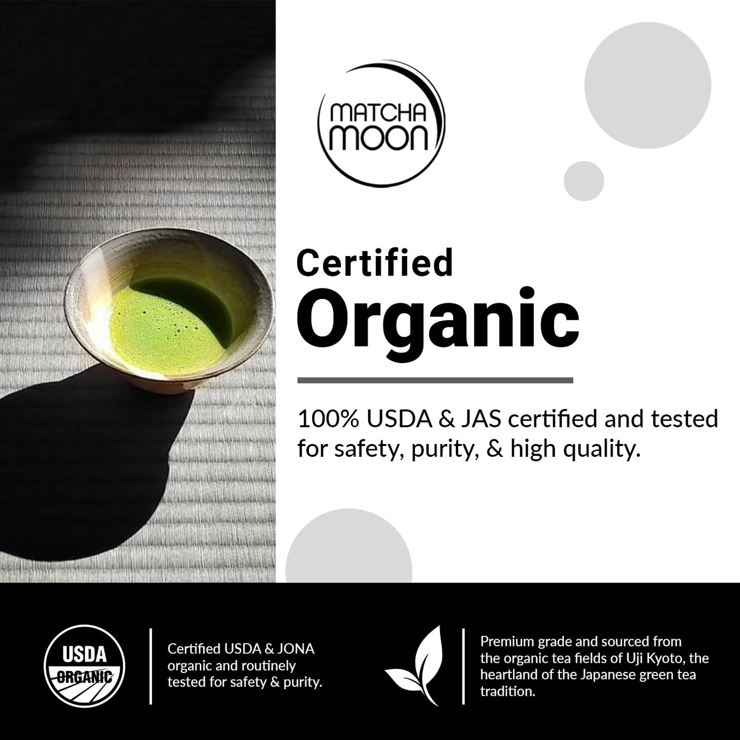 Premium Japanese Matcha from Uji, Kyoto – 30g Tin + 100g Tin for Traditional Tea Preparation