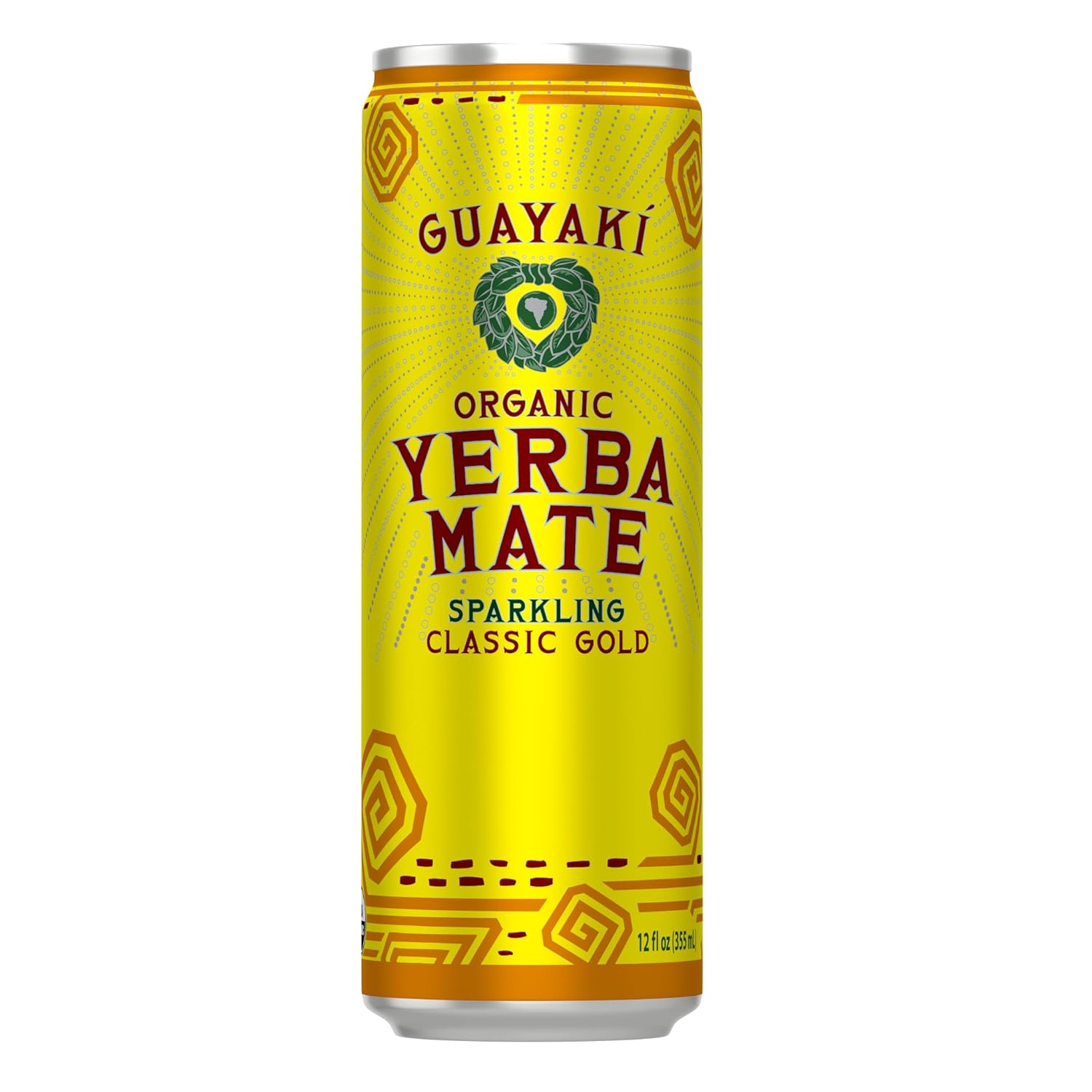 Guayakí Yerba Mate, Organic Energy Drink Alternative, Bluephoria, 150mg Natural Plant Based Caffeine, Better for You Energy & Focus, No Jitters or Crash, 15.5 Oz (Packaging May Vary)