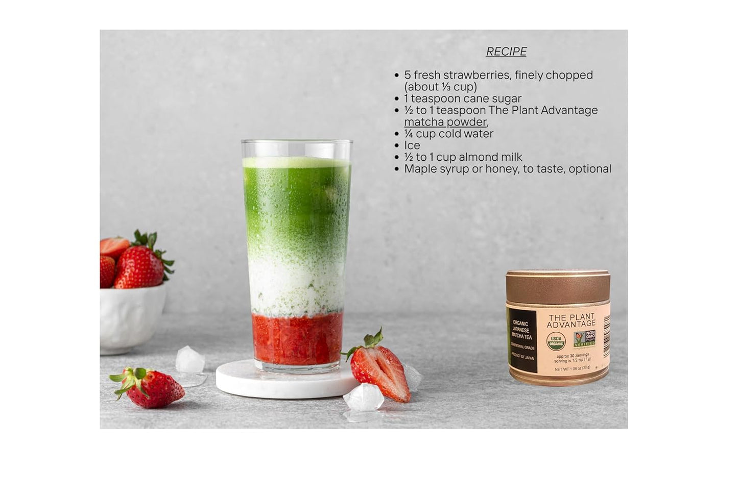 Matcha Organic Ceremonial First Spring Blend – Authentic Japanese First Harvest Ceremonial Grade Matcha Green Tea Powder from Japan (30g / 1.06oz)