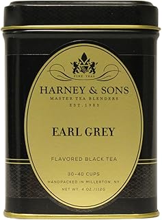 Harney & Sons Black Earl Grey Loose Leaf Tea, 4 Ounce