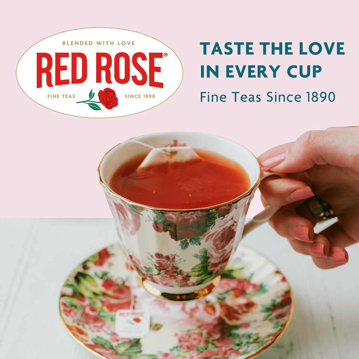 Red Rose Sweet Temptations Strawberry Cheesecake Herbal Tea