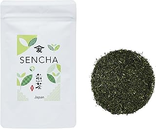TOMOSAN Sencha Green Tea Loose Leaf, Deep Steamed Japanese Tea from Shizuoka, Japan, Rich Umami, Premium Sencha Tea, 80g Bag