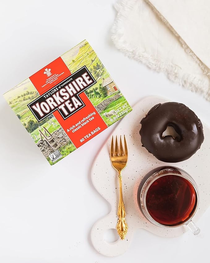 Yorkshire Tea, Black Tea, 80 Teabags