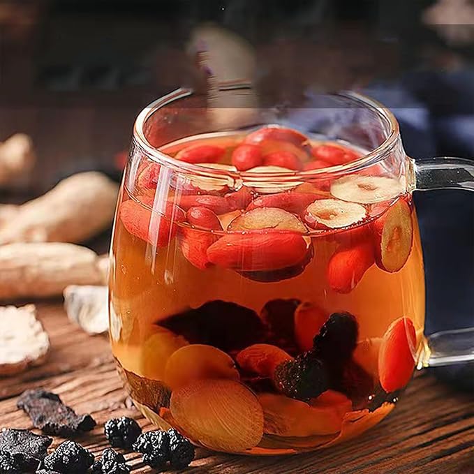 Ginseng & Mulberry Herbal Tea,Kidney Tea Formula Ginseng Six Treasure TeaBags,Treasure Kidney Cleanse and Wolfberry(30pcs)